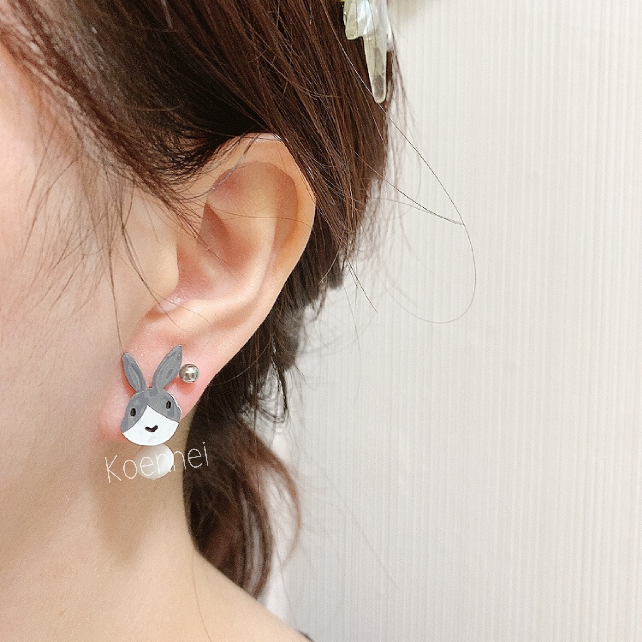 兔仔2way耳環 (網站限定優惠)