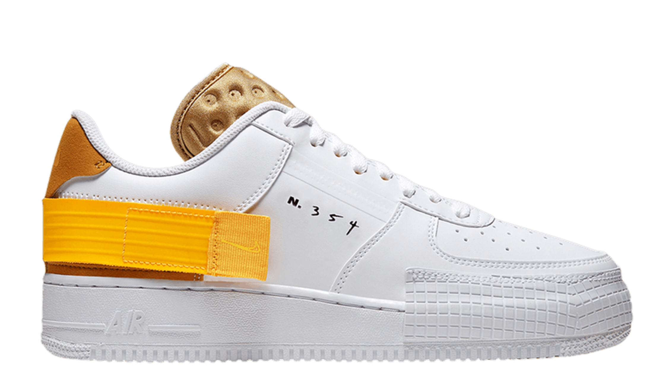 air force 1 gold suede
