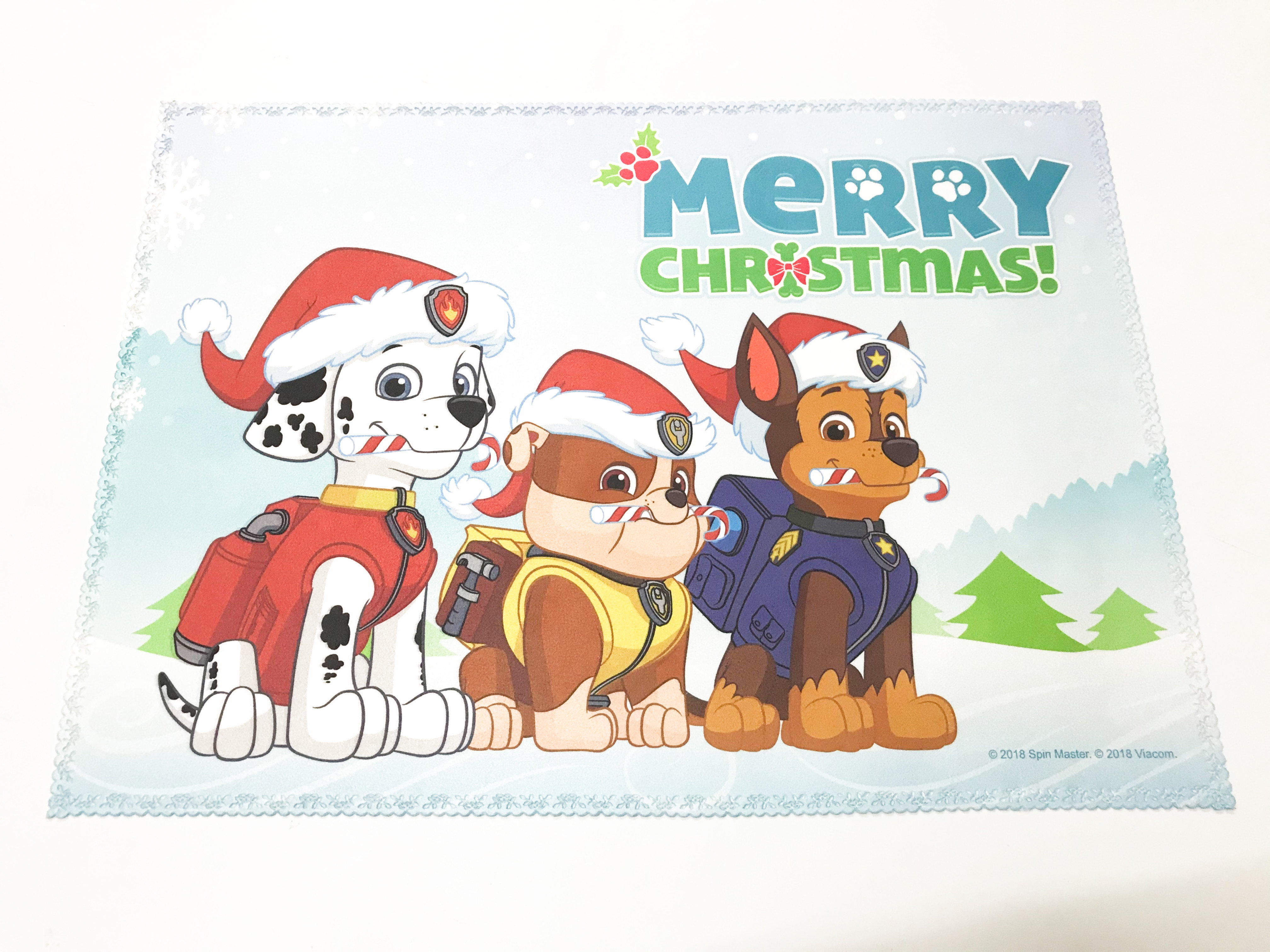 汪汪隊立大功萬用墊-聖誕A款