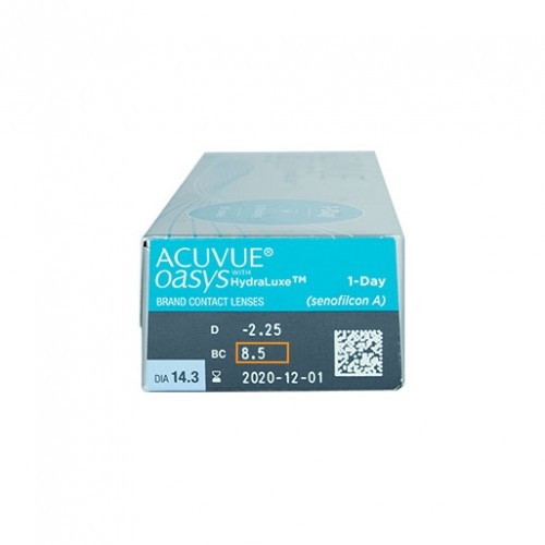 強生 Acuvue 1-Day OASYS WITH HYDRALUXE (TRANSPARENT 透明) 近視 日拋 30片