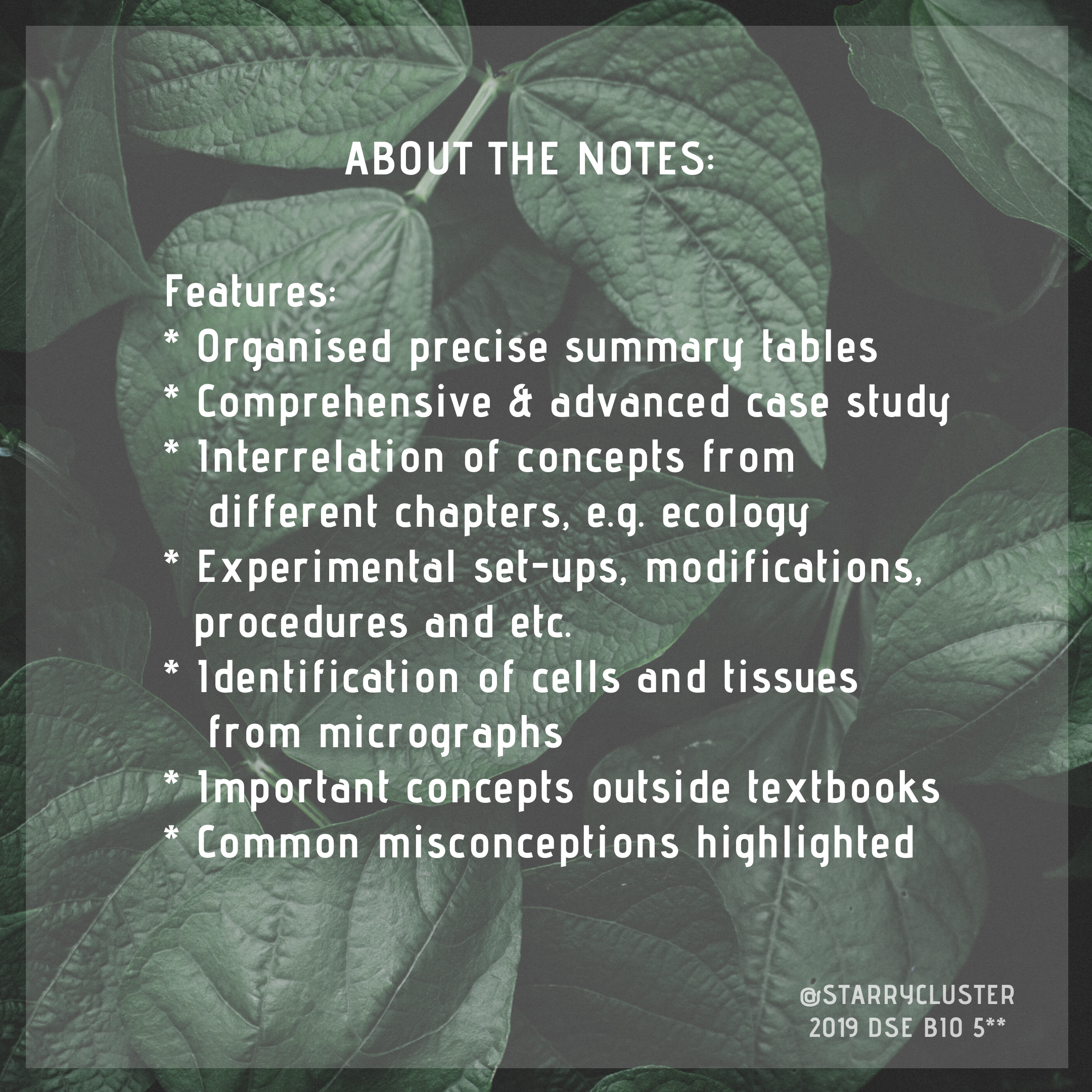 Biology: 5** Essential Plant Edition