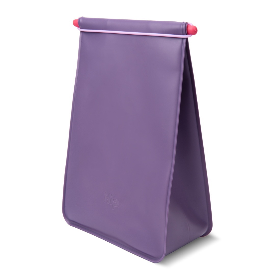 Hip 果凍隨手袋大 瑰粉紫