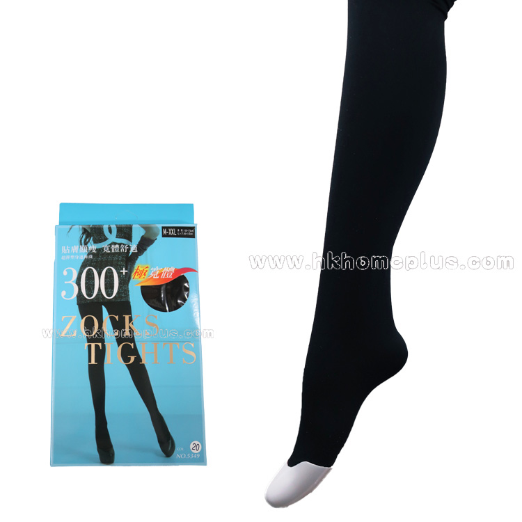 2條裝 索克思: 300D 厚身顯瘦襪褲