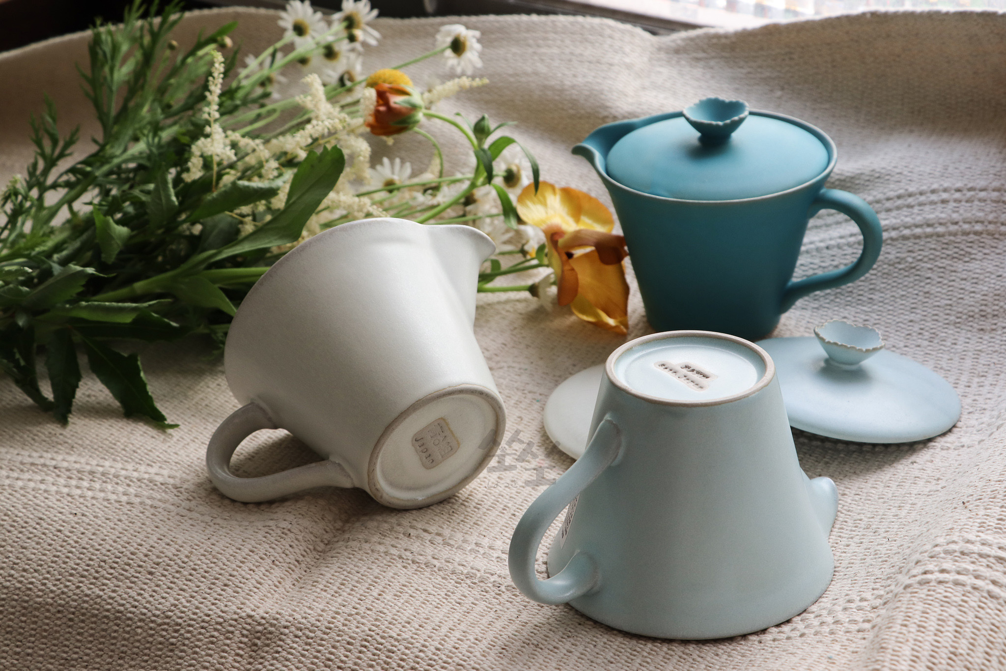 Aito 瀨戶燒 Hana系列 茶壺