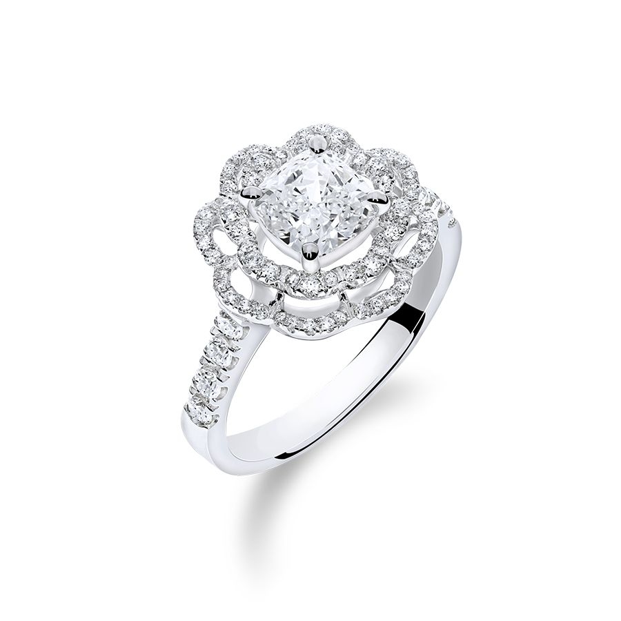 薔薇之戀 — GIA1克拉鑽戒