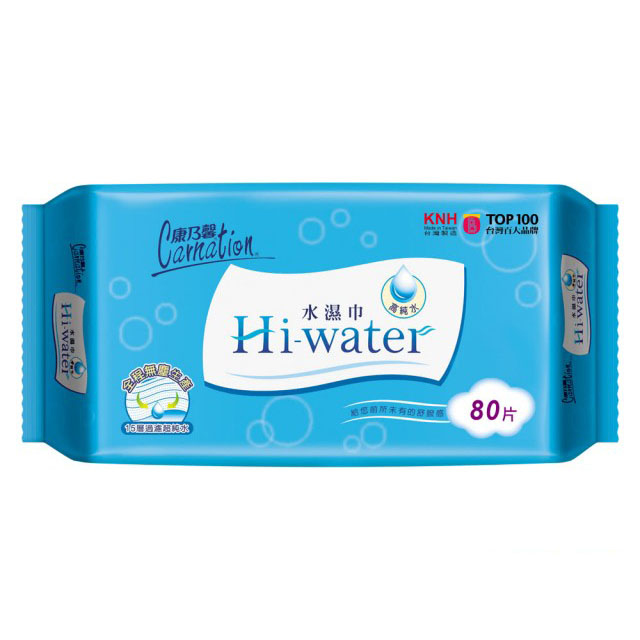 現貨🔥【康乃馨】Hi-Water 水濕巾80片