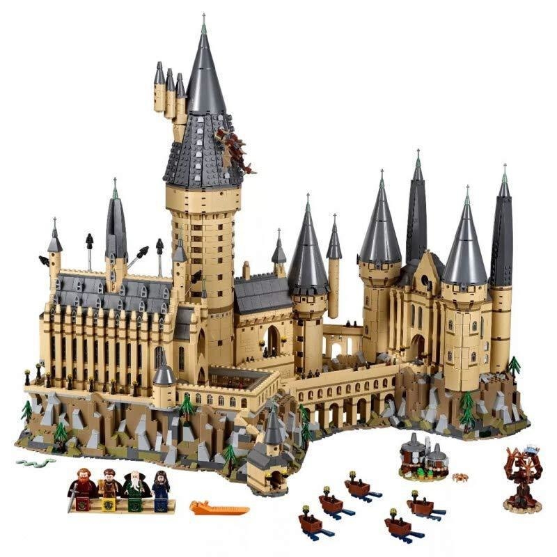 Harry Potter The Hogwarts castle building Bricks Set with Minifigures Minifig NO BOX NA98000