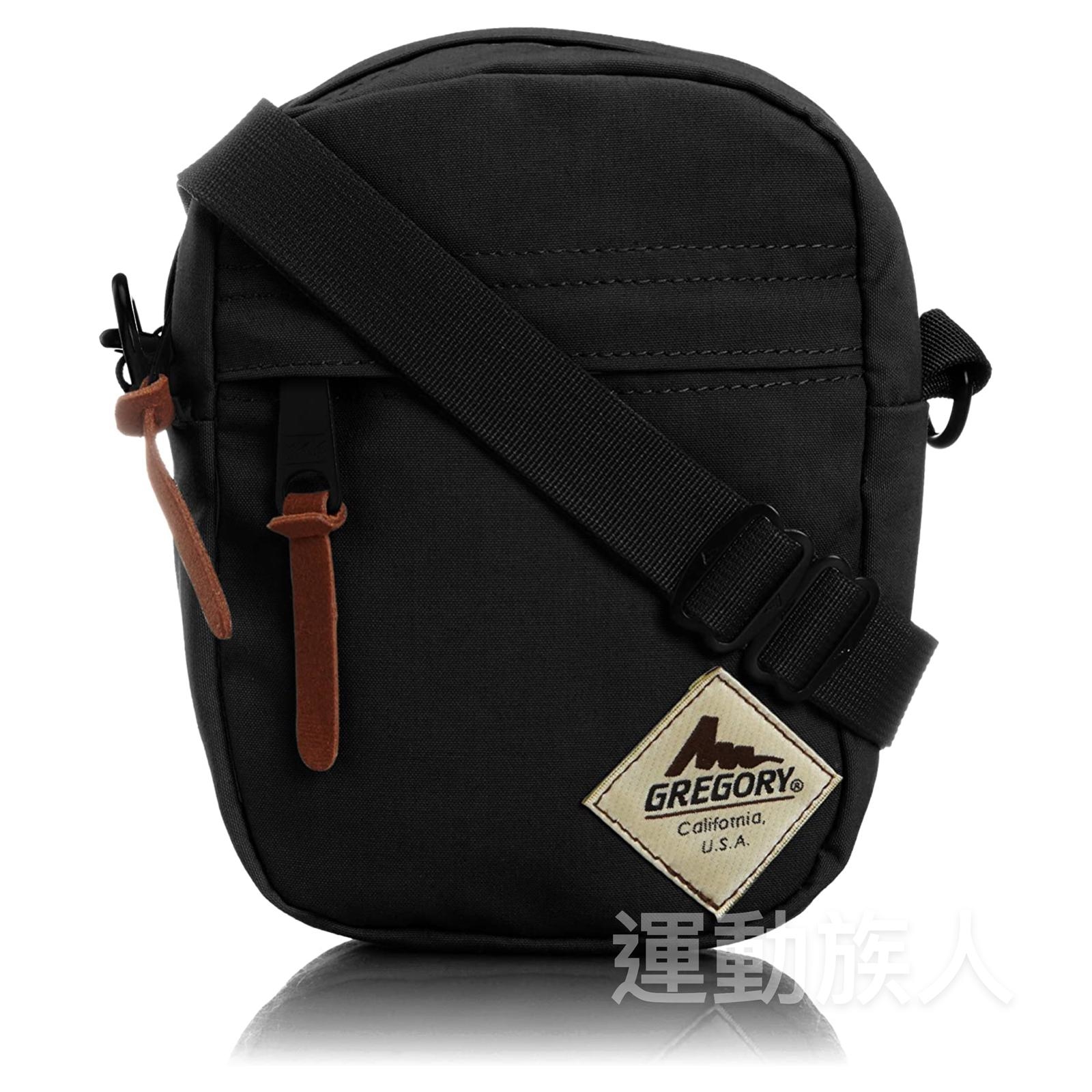 【運動族人】 2L GREGORY QUICK POCKET M 黑色 肩孭 / 斜孭 / 腰 舊Logo