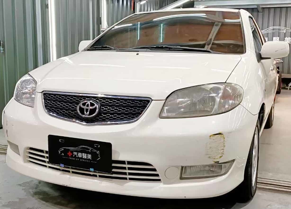 Toyota Vios 1 車頭燈