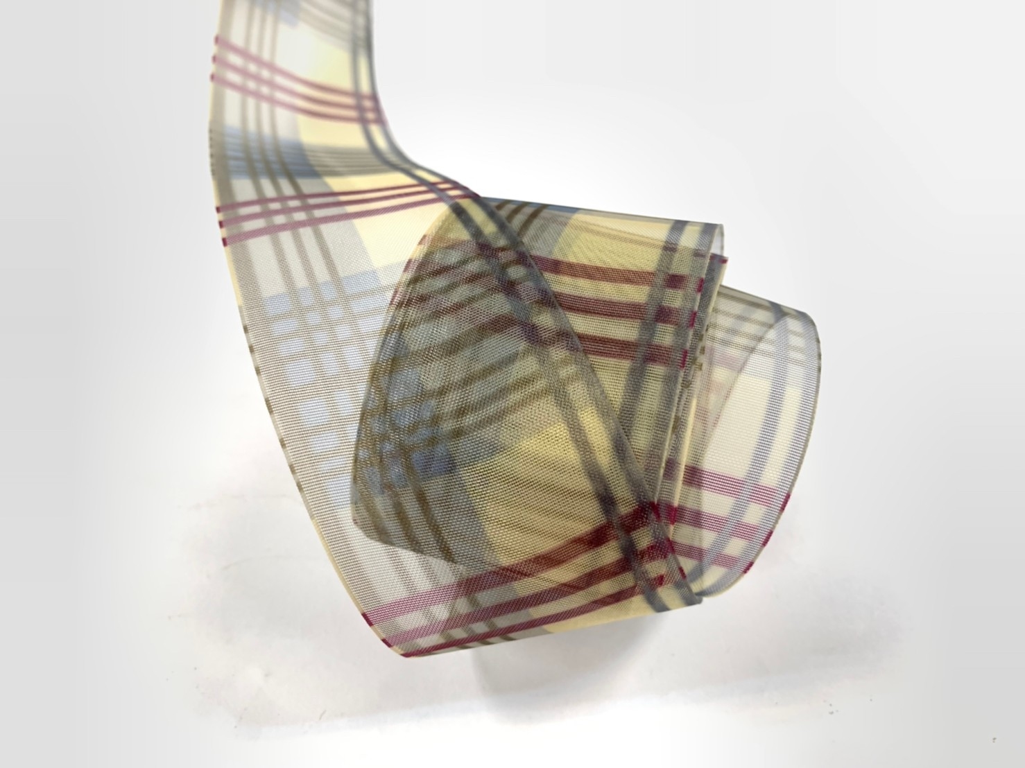 溫莎公爵格紋/特薄網紗/2款寬度