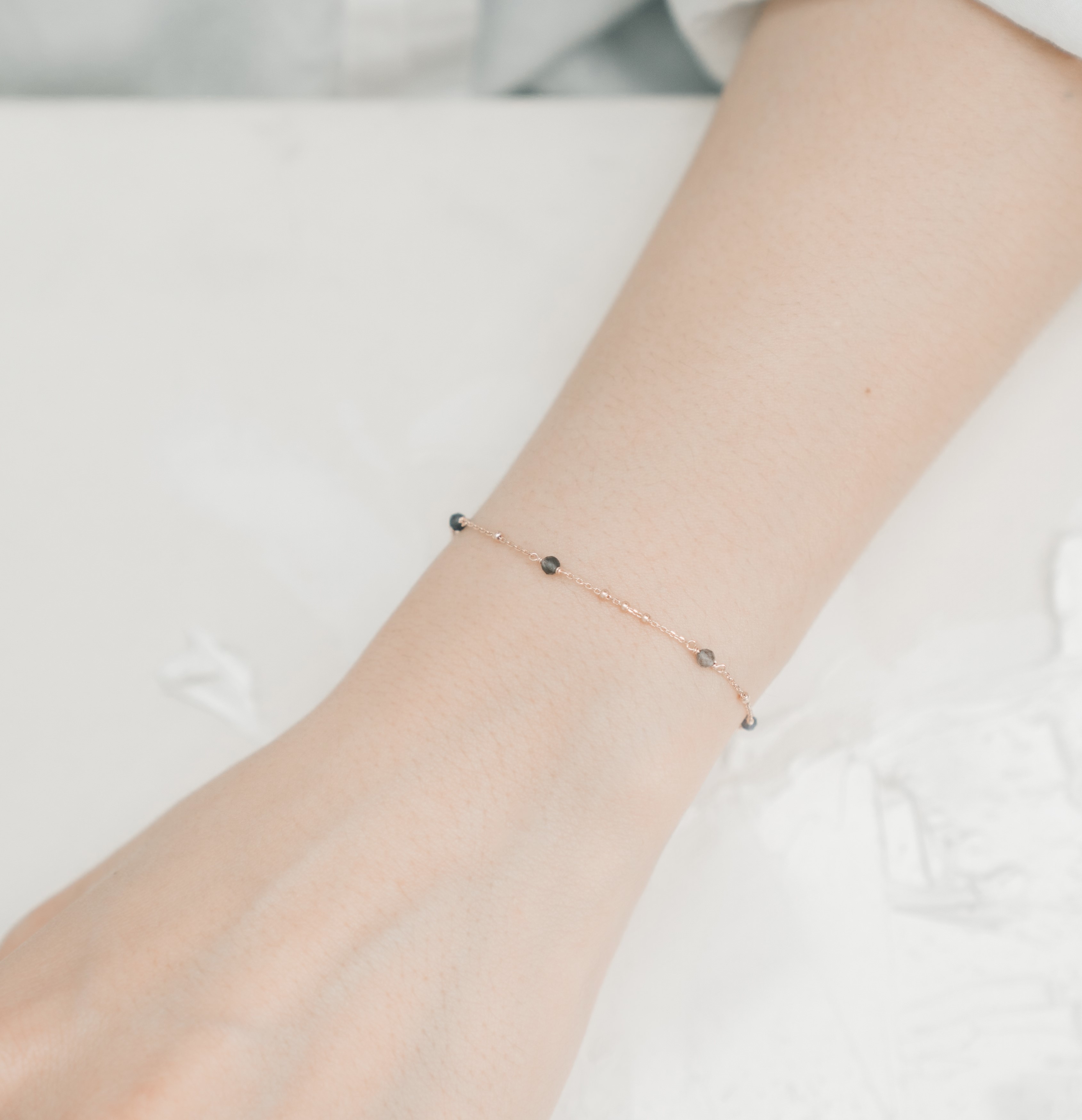 Triplets堇青石手鍊