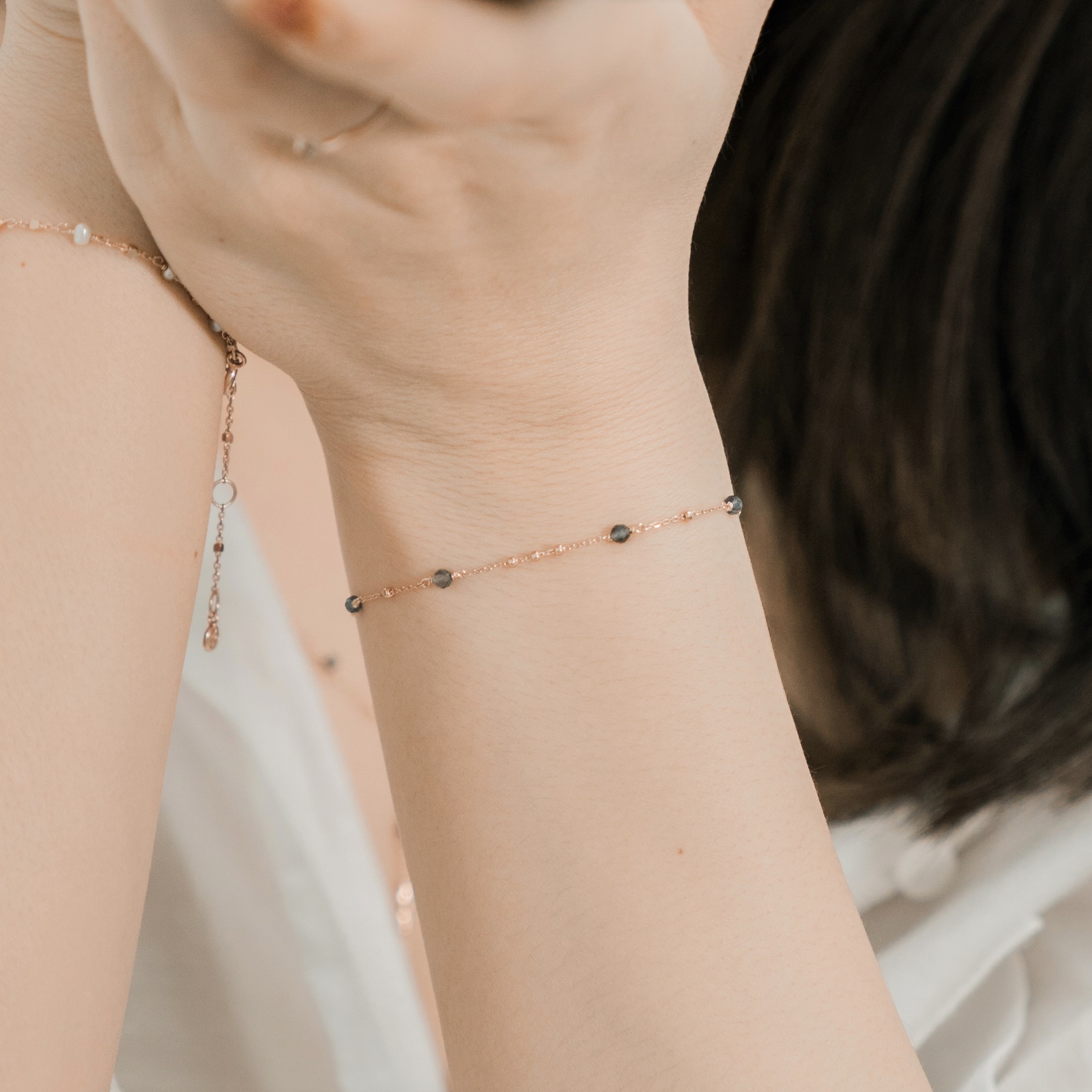 Triplets堇青石手鍊