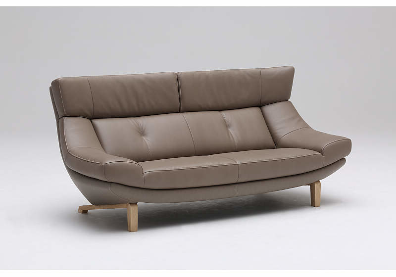 ZU46 雙人橡木沙發 (W189)