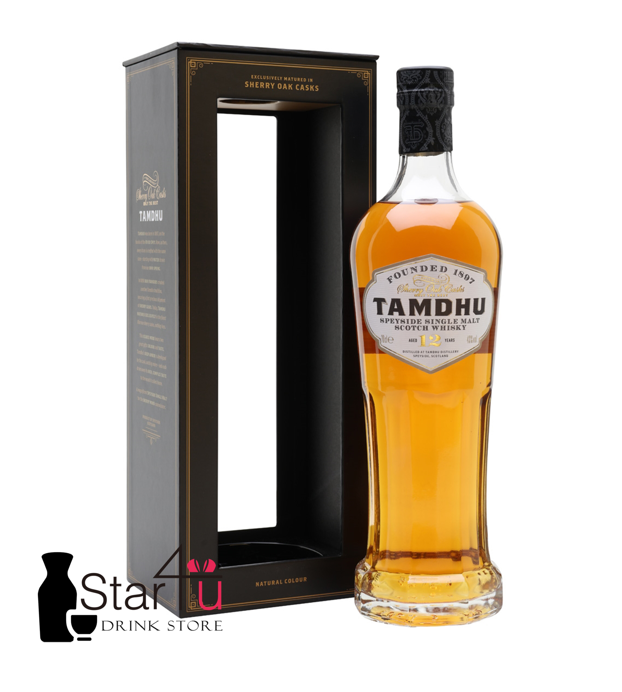 坦度 12年 雪莉桶 單一純麥威士忌 700mL