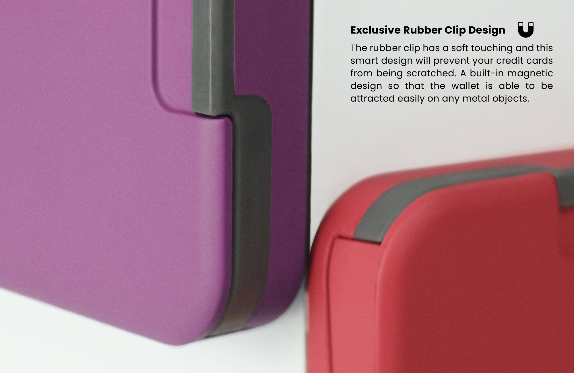ZENLET The Wallet Limited｜Rubber clip design