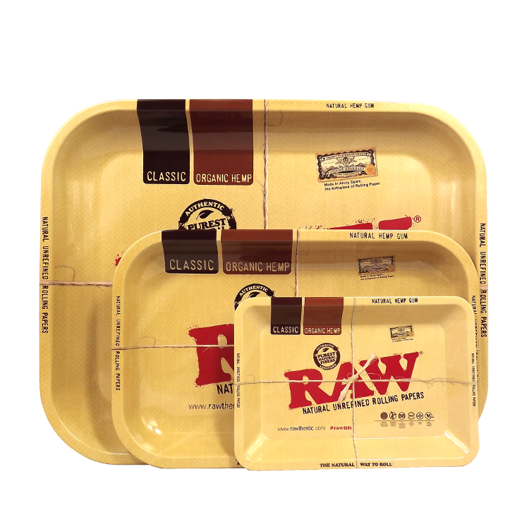 🇪🇸RAW - Small Rolling Metal Tray 捲煙盤