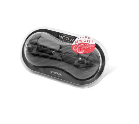 TENGA 典雅 MOOVA ROCKY BLACK 黑色激緊版飛機杯