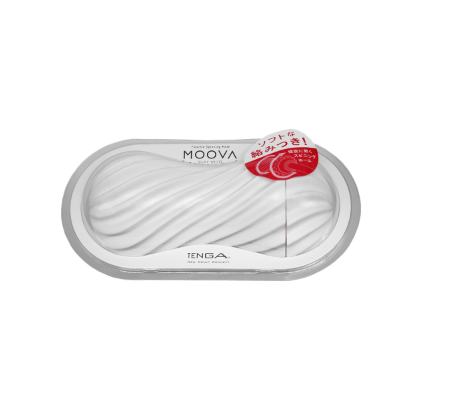 TENGA 典雅 MOOVA SILKY WHITE白色柔軟版飛機杯