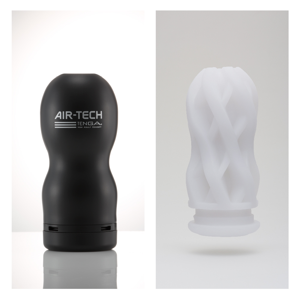 TENGA 典雅 AIR-TECH 重複使用型 真空飛機杯（STRONG 刺激型）
