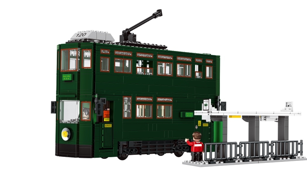 小城故事拼裝積木：香港電車(948塊)