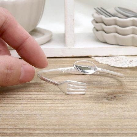 [日本手制] Ayatorie 銀制品餐具手鐲/戒指