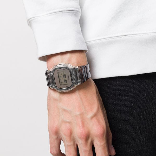 G-Shock Casio 透明灰 DW-5600SK-1
