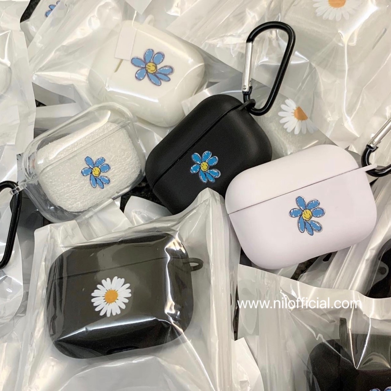 韓國 翻玩 GD 雛菊 小花 air pods pro case 耳機套