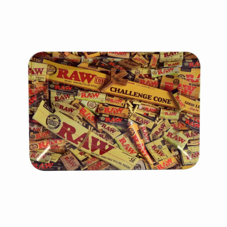 🇪🇸RAW - Small Mix Rolling Metal Tray 捲煙盤