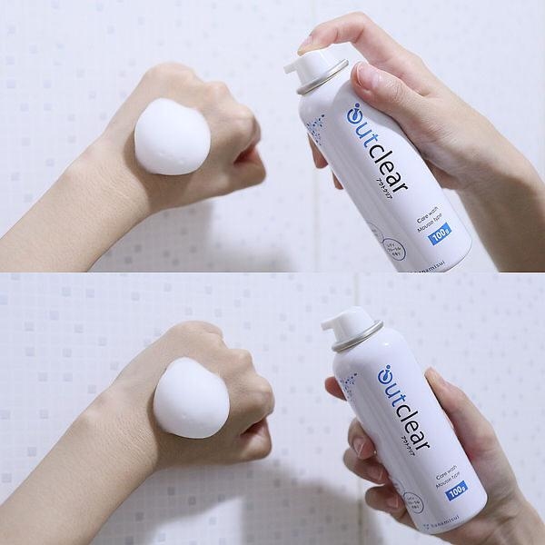 〔私處美白清潔〕日本 Hanamisui  Outclear 私密美白清潔泡沫 (100ML) （男女均可使用）