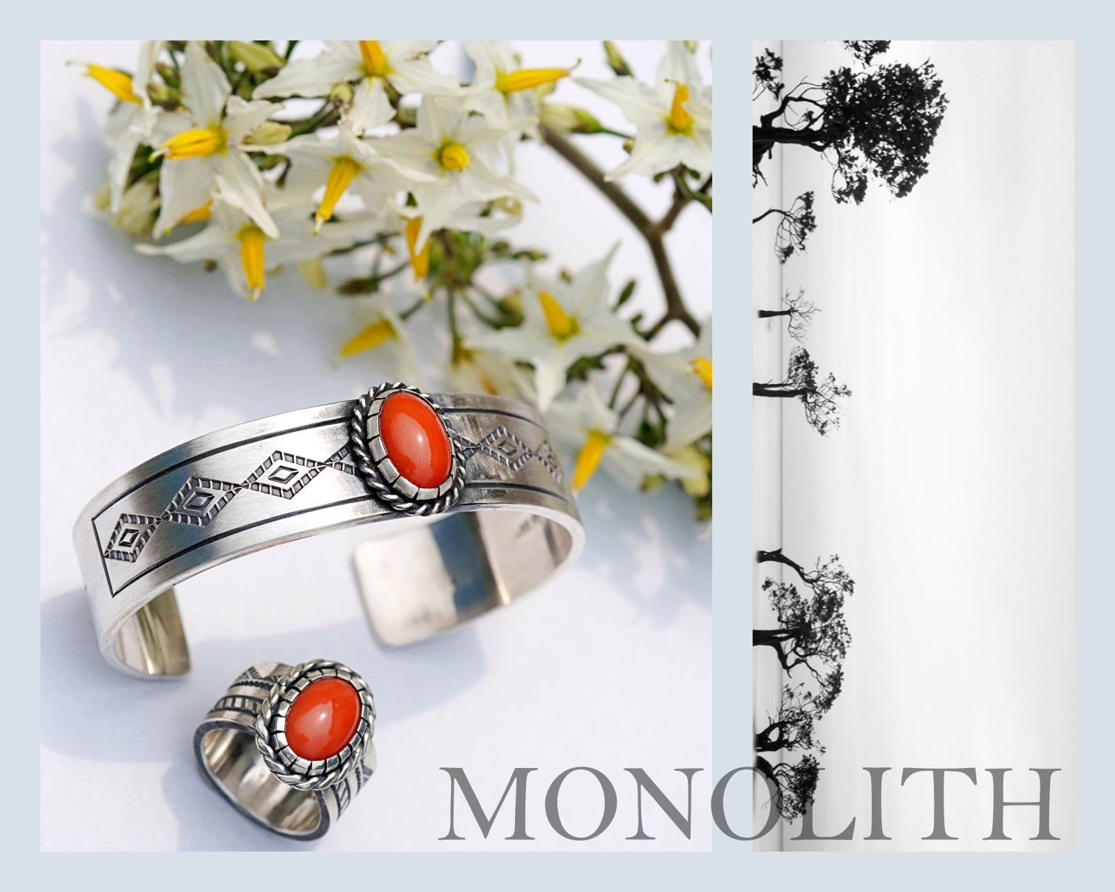 紅珊瑚舊化打印 【 戒指手環 】