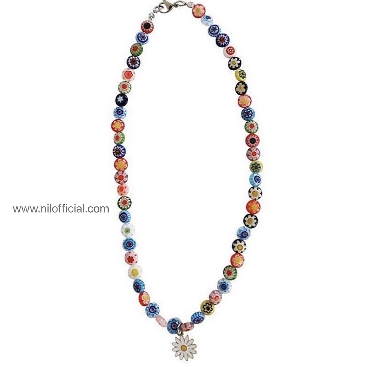 新品牌駐店  SMILEY DAISY 彩色串珠 雛菊 項鍊 彩虹