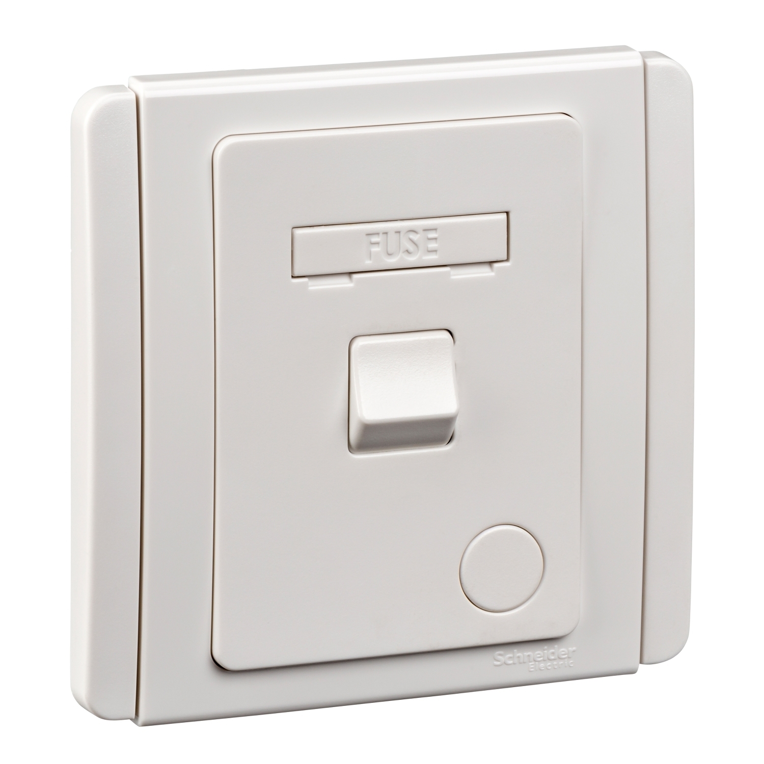施耐德 NEO 都會 （白）13A 單位保險菲士蘇連雙極開關掣 E3031DFSG WW