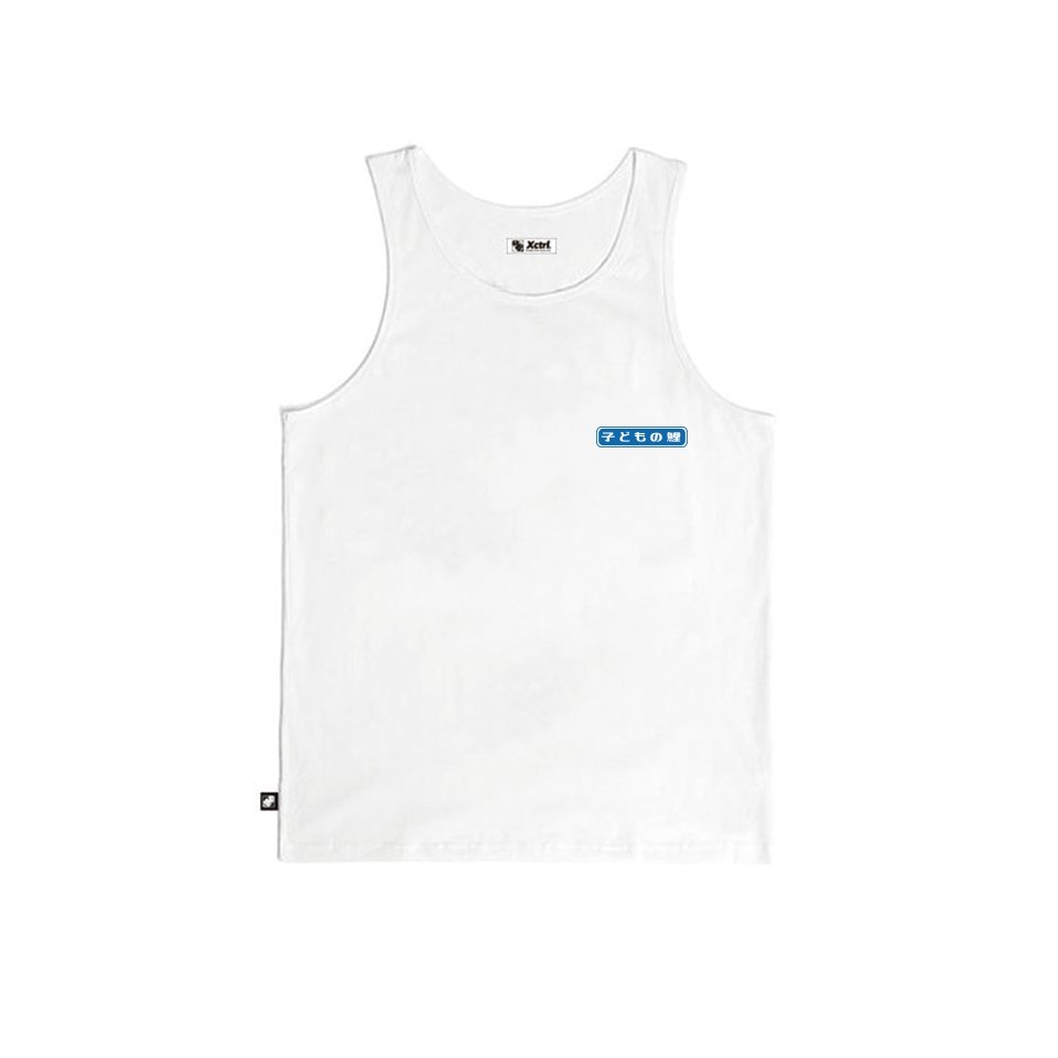 XCTRL 鯉魚旗背心-白
