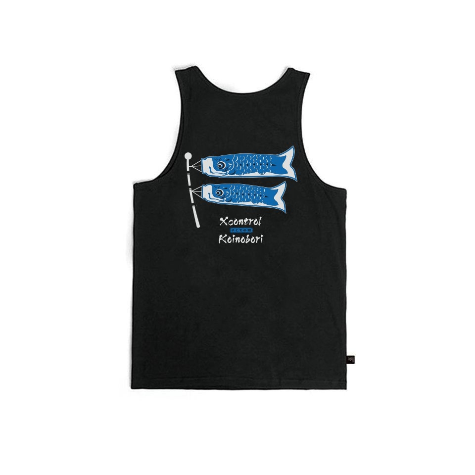 XCTRL 鯉魚旗背心-黑