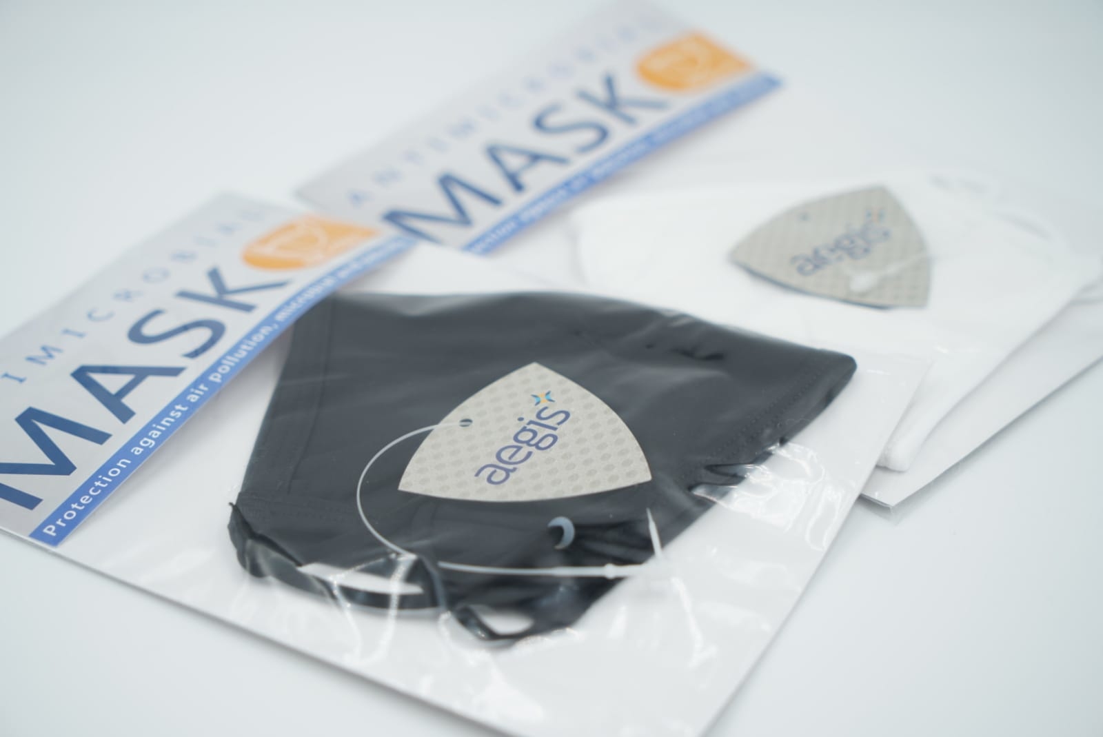 AEGIS® Microbe Shield Anti-Microbial  可重用口罩 抵抗99%有害細菌三層 美國專利 香港設計 正品行貨 KF94 樣式