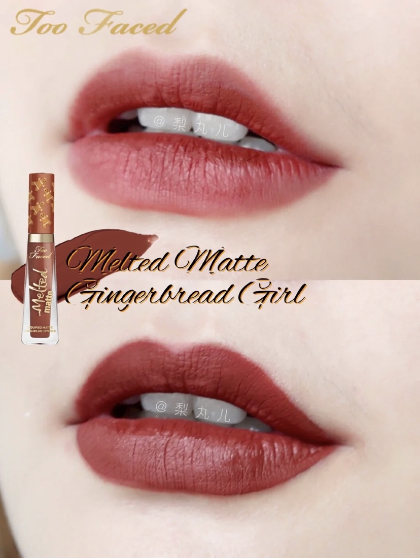 **特價** Too Faced Melted Matte Lipstick - Gingerbread Girl