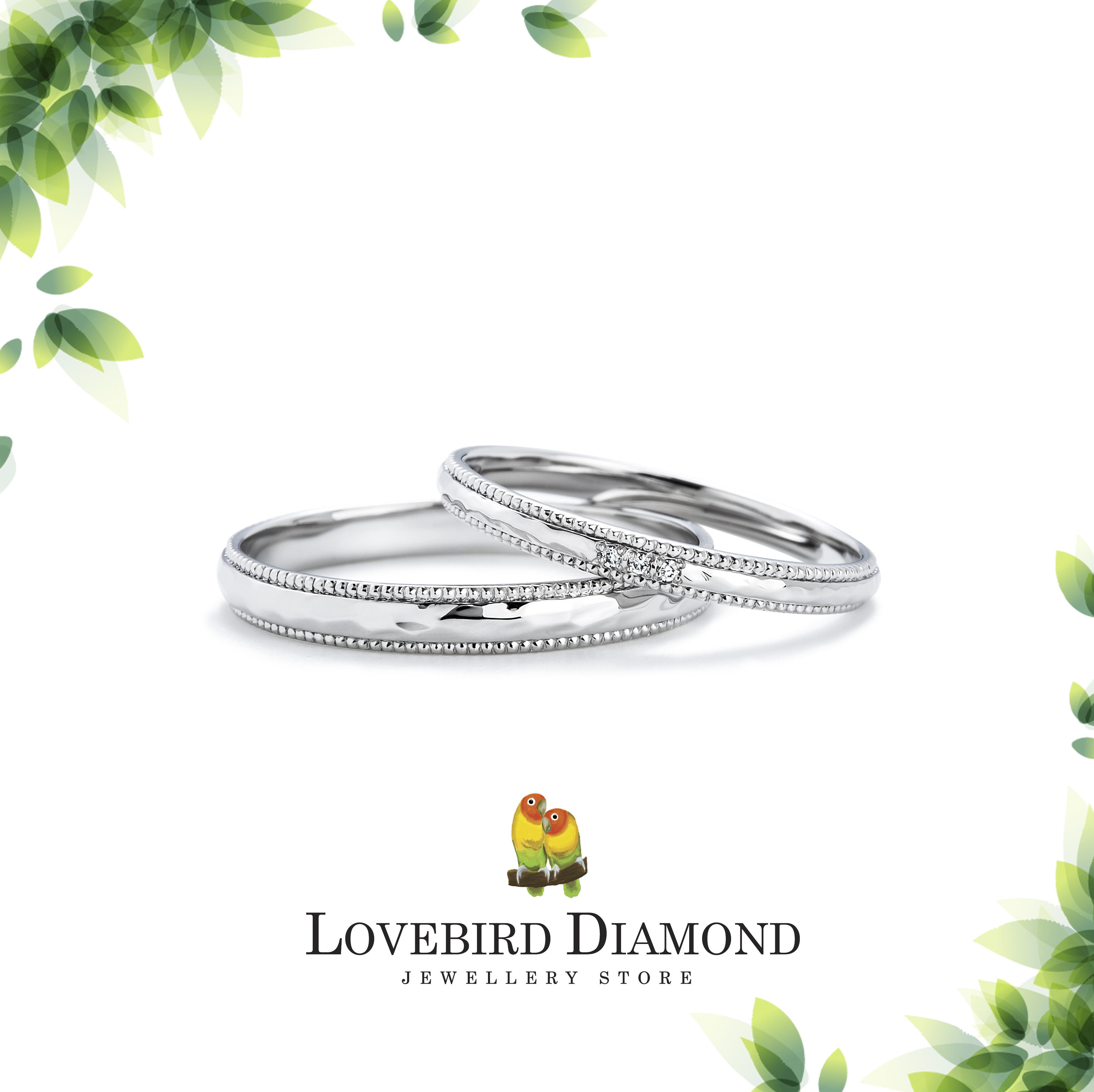 11.22 夫婦 - Wish Joy 鉑金 (Pt900) 結婚戒指