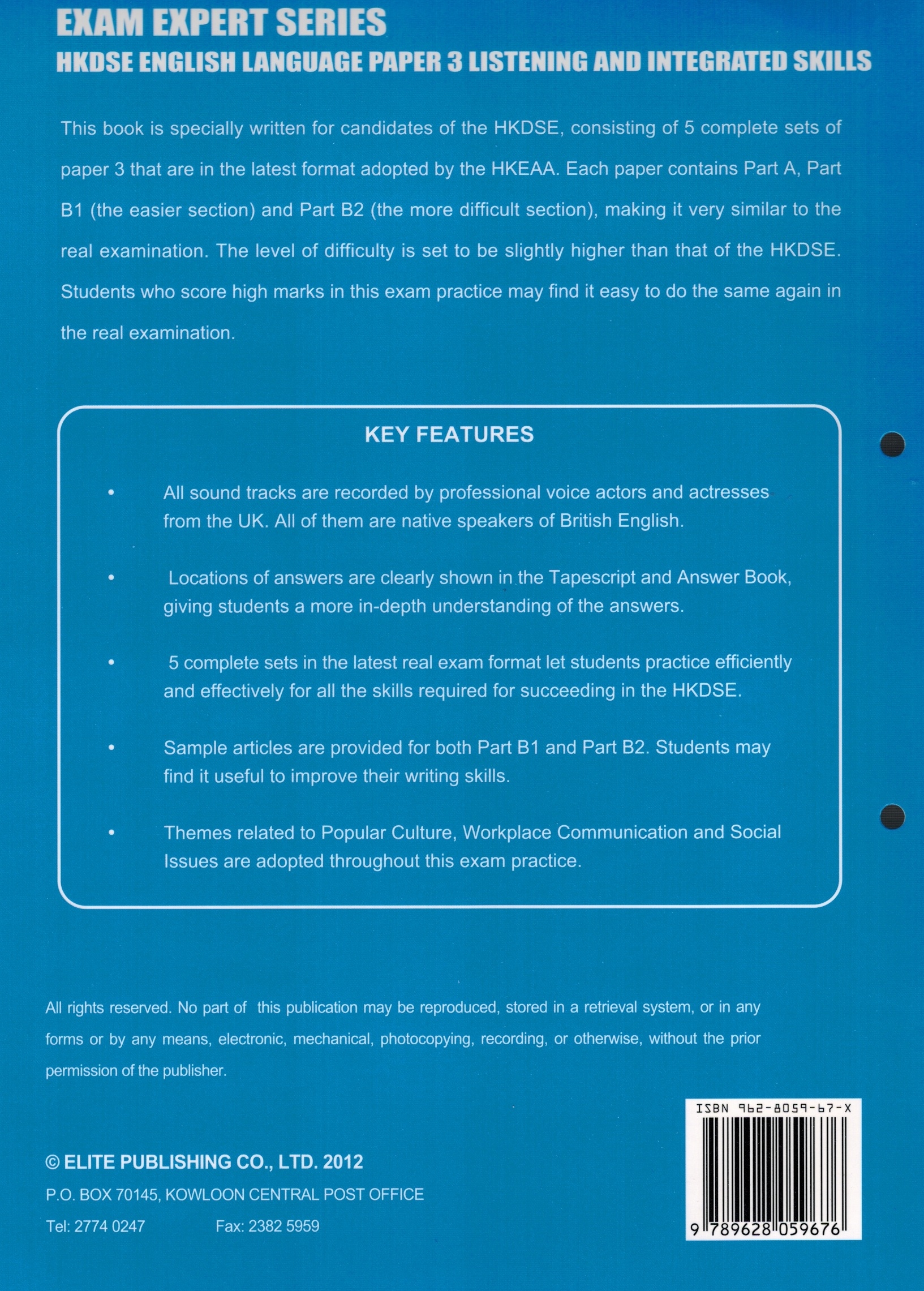 Exam Expert Series: HKDSE English Language Paper 3 - Listening & Integrated Skills