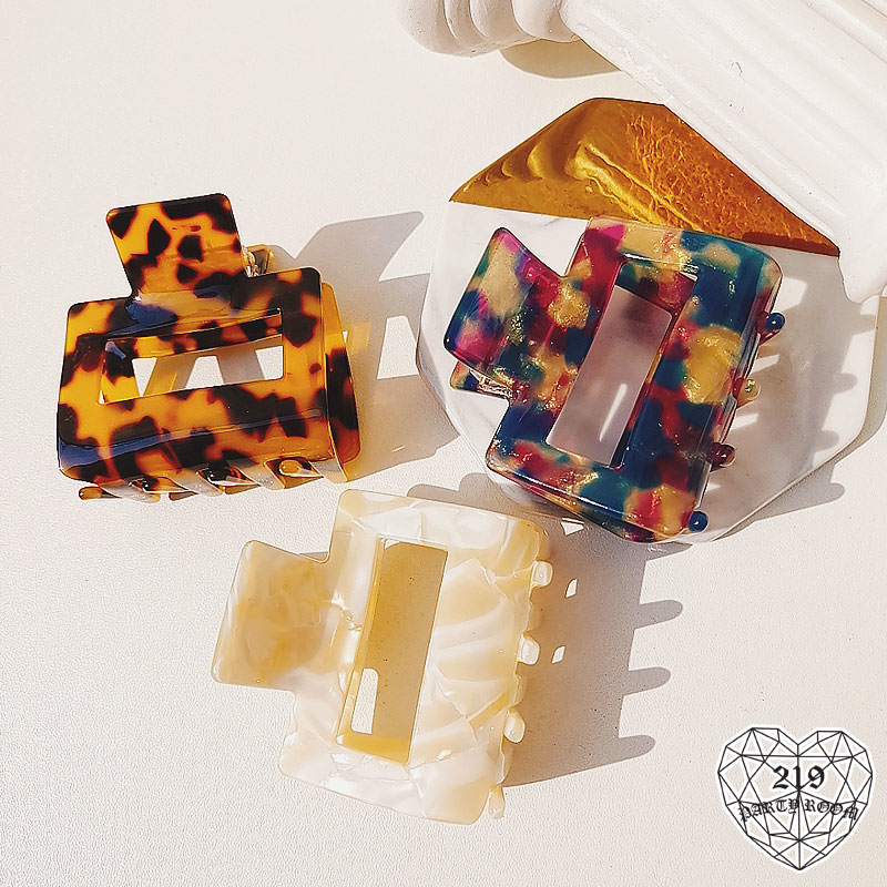 小款壓克力醋酸鯊魚夾