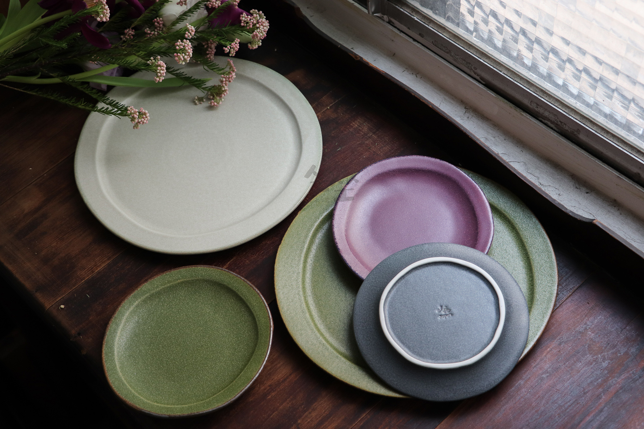 小兵製陶所 美濃燒 圓形平盤