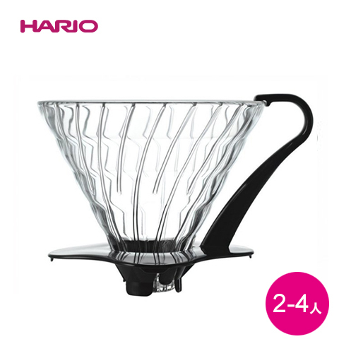 HARIO VDG-02B 玻璃濾杯 2-4杯