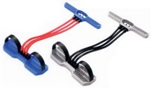 GOMA 三管TPR 腳踏拉力器