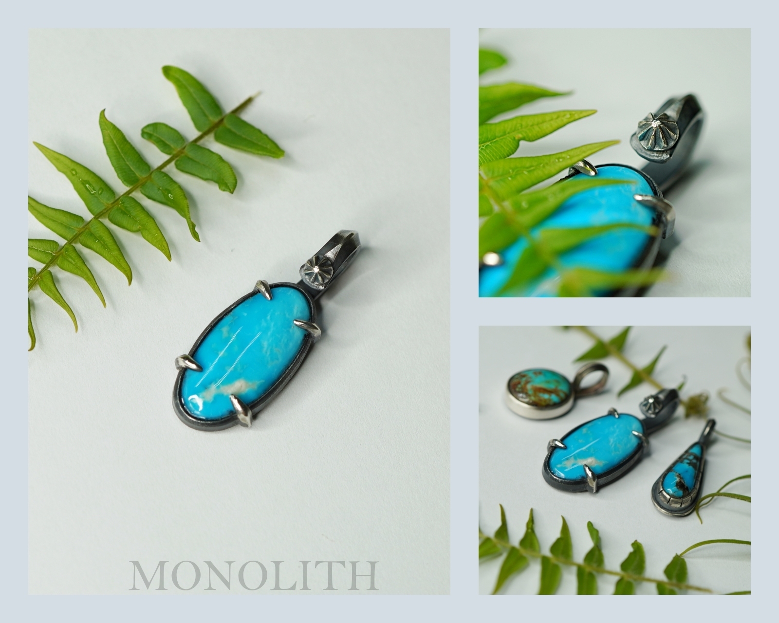 三款綠松石 【 吊墜 】