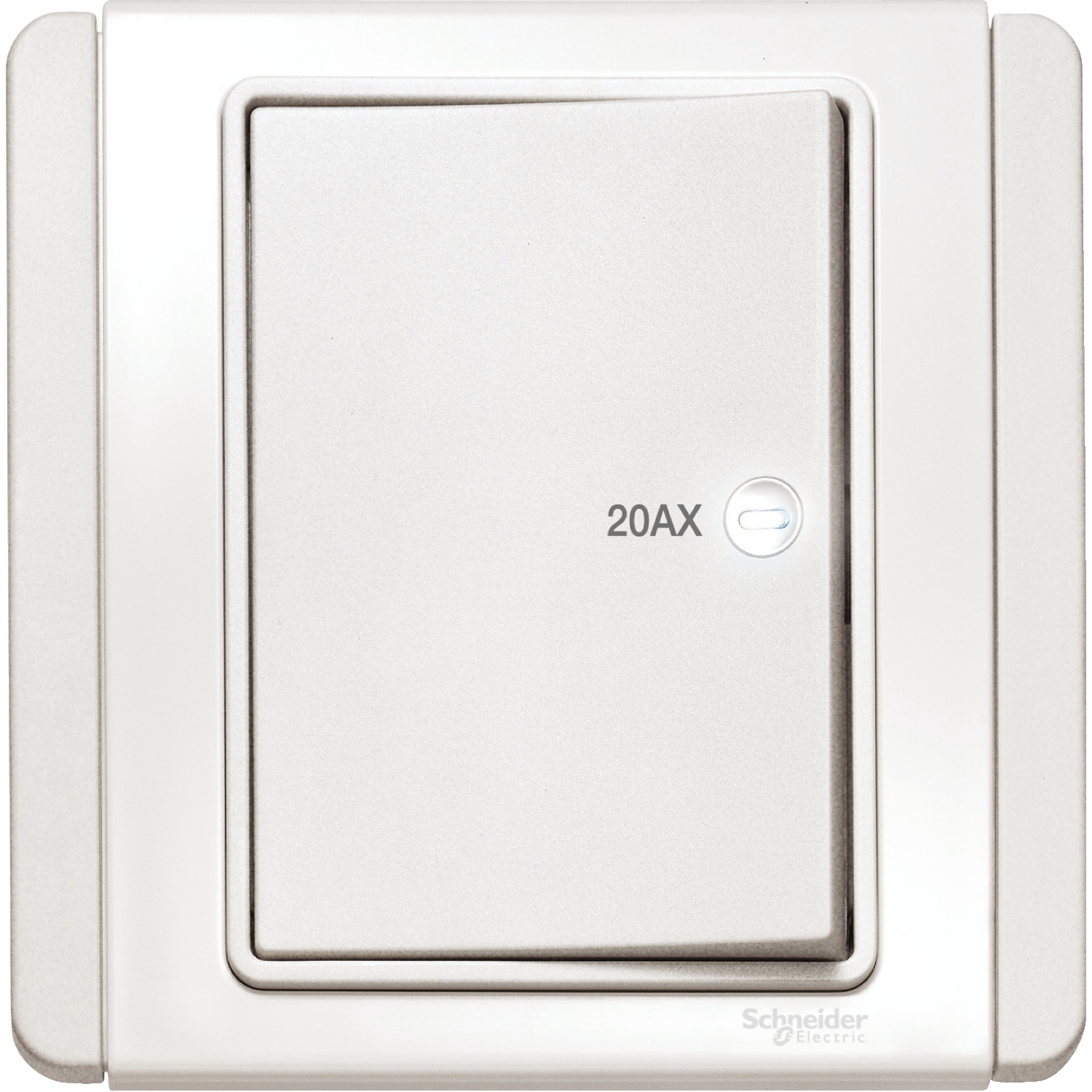 施耐德 NEO 都會（白/灰）20A 單位按板雙極開關掣連LED指示燈 E3031HD20 EWWW