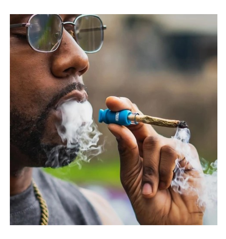 🇺🇸GRAV - Silicone-Capped Glass Crutch 矽膠玻璃嘴