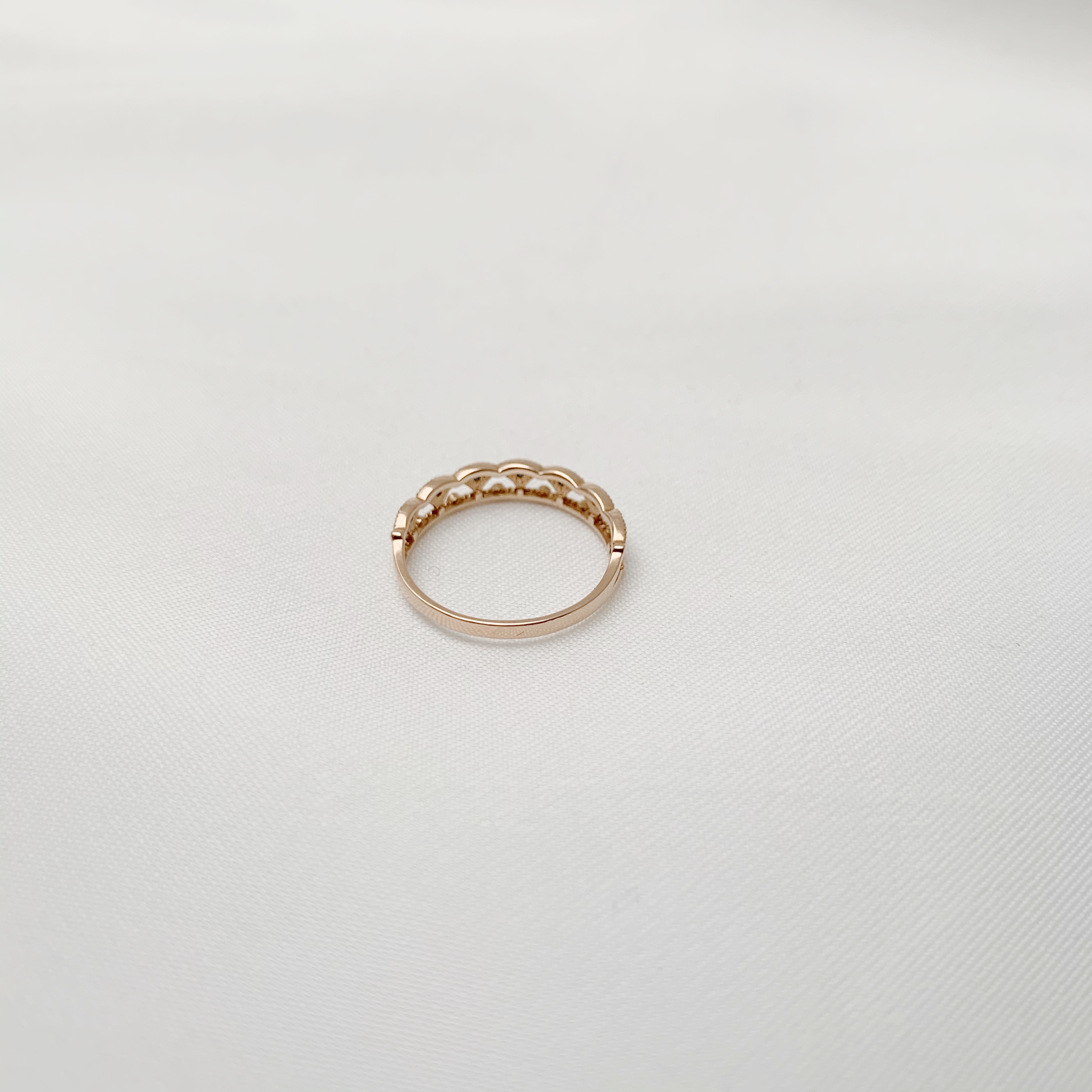 14K Cleopatra藍鑽戒指