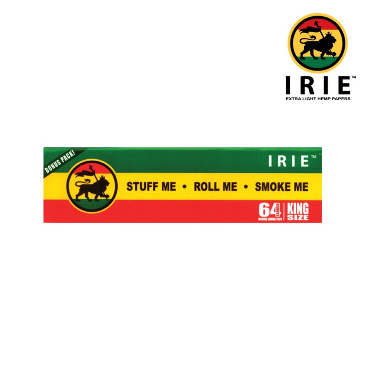 🇯🇲IRIE - KS/Ks Slim Hemp Rolling Papers 漢麻捲煙紙（64入）
