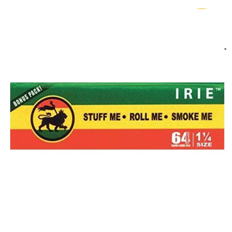 🇯🇲 IRIE - 1 1/4 Hemp Rolling Papers 漢麻捲煙紙（64pc）