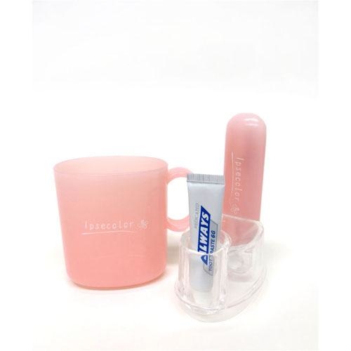 牙刷套裝(粉紅色) (日本製)