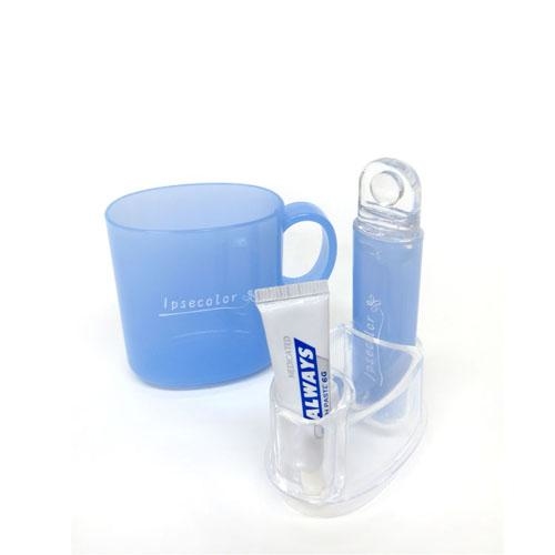 牙刷套裝(藍色) (日本製)